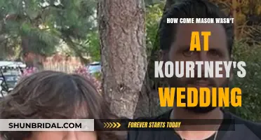 Mason's Absence: Kourtney's Wedding Drama Explained