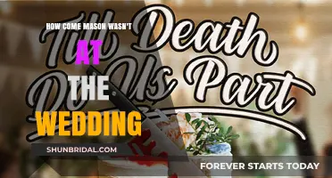 Mason's Absence: A Wedding Mystery Unveiled
