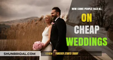Why Do People Criticize Budget Weddings? Uncovering the Stigma