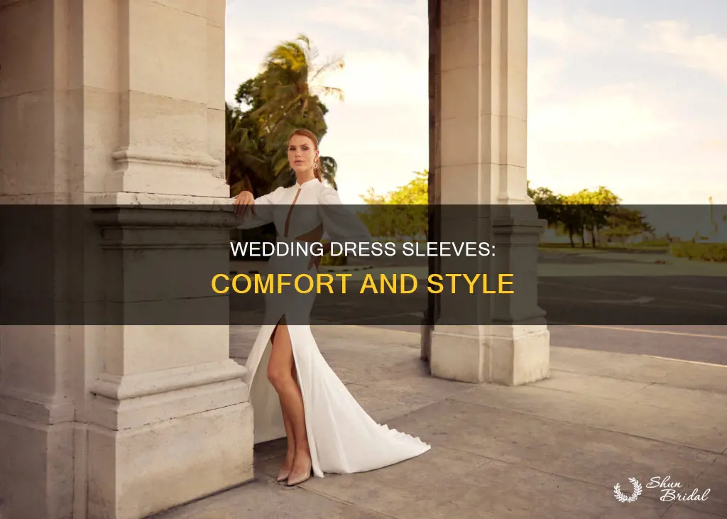 how comfortable are sleeves on a wedding dress
