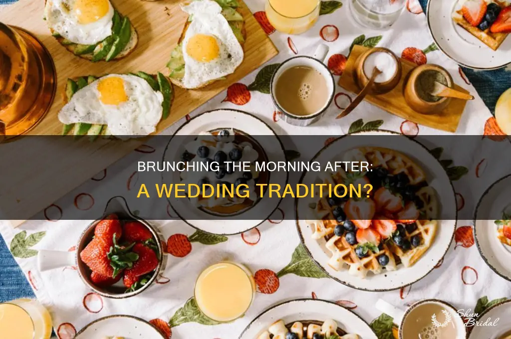 how common are morning after brunches for weddings