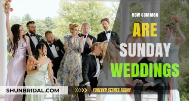Sunday Weddings: How Popular Are They?