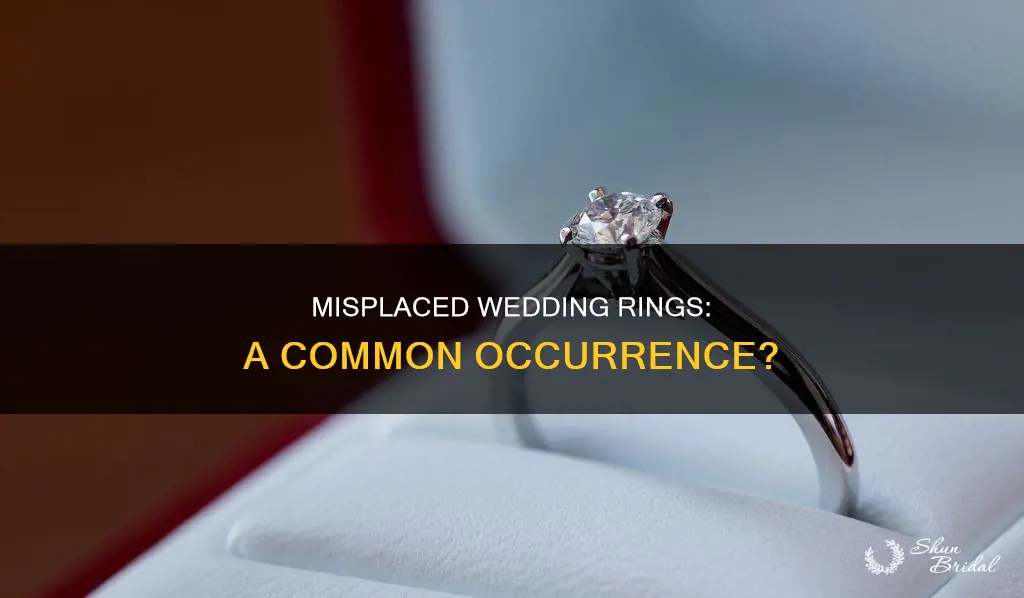 how common is it to lose a wedding ring
