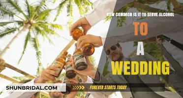 Alcohol at Weddings: How Common Is It?
