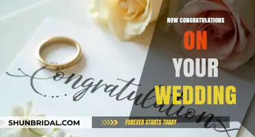 Hearty Congratulations to the Newlyweds!