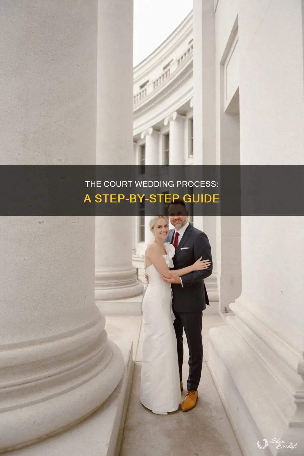 how court wedding is done
