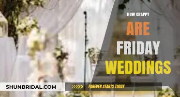 Why Friday Weddings Are a Terrible Idea for Everyone Involved