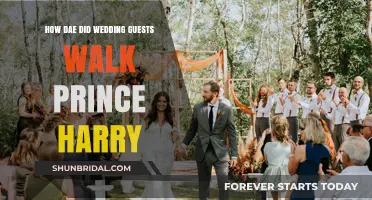 How Wedding Guests' Walk Left Prince Harry in Awe