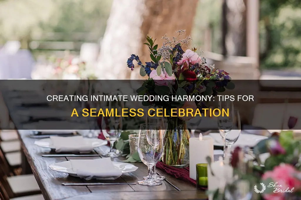 how decreat wedding hamonitions