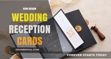 Creative Tips for Designing Elegant and Personalized Wedding Reception Cards