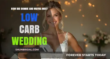 Donnie & Mayra's Low Carb Wedding: A Sweet Love Story