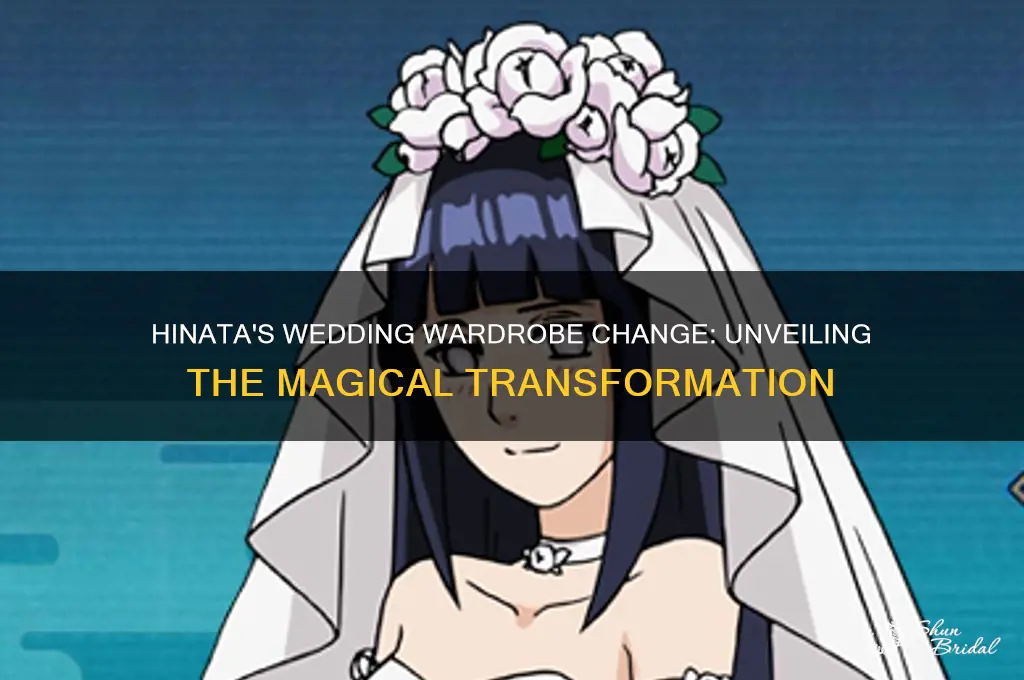 how did hinata change her clothes in the wedding