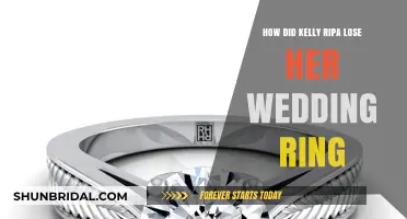 Kelly Ripa's Wedding Ring: Lost and Found