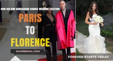 Kim Kardashian's Last-Minute Wedding Switch: Paris to Florence