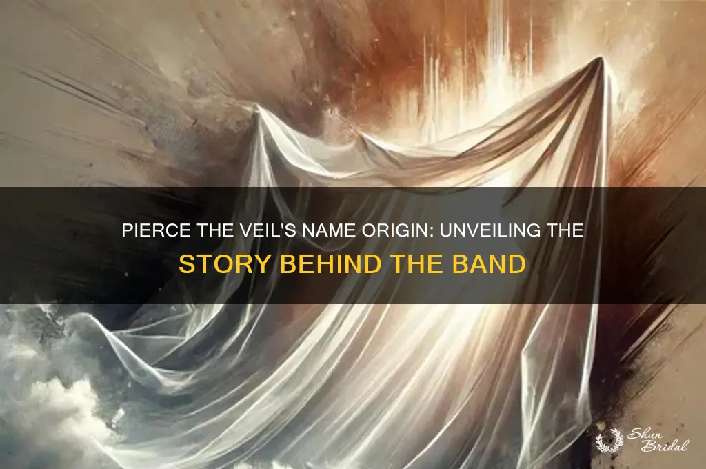 how did pierce the veil get their name