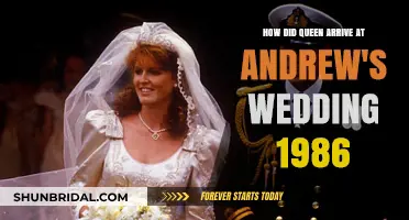 Queen's Grand Arrival at Prince Andrew's 1986 Royal Wedding