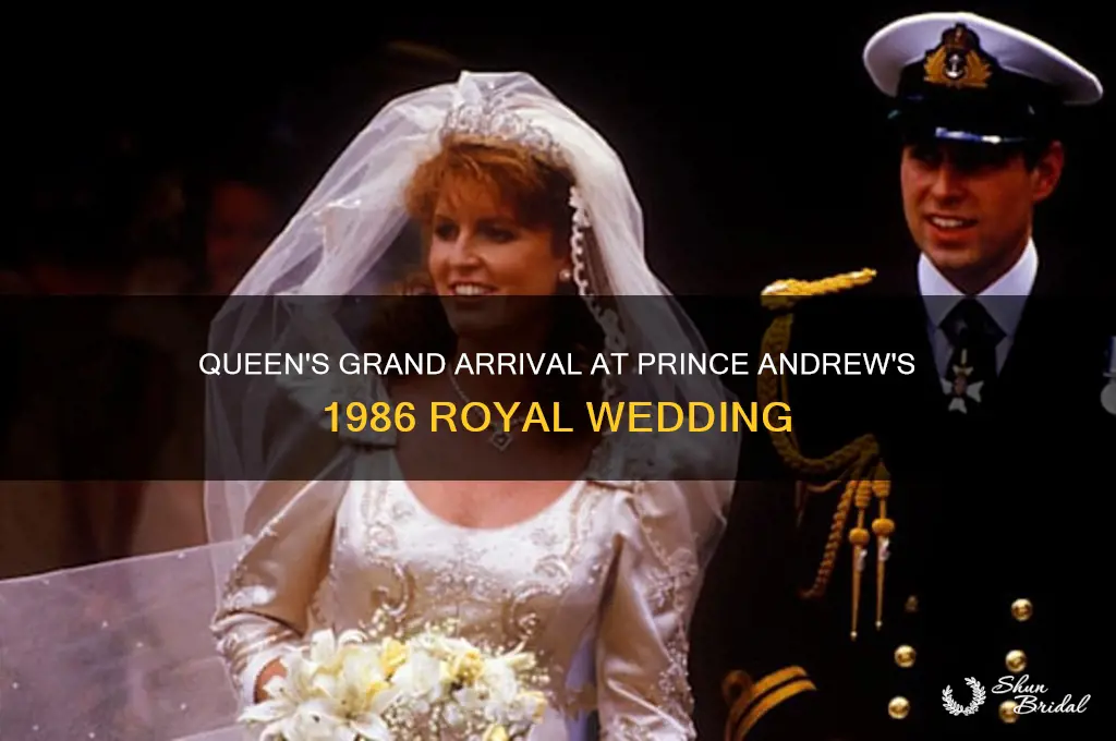 how did queen arrive at andrew