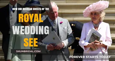 Royal Wedding Through the Eyes of Regular Guests: A Unique Perspective