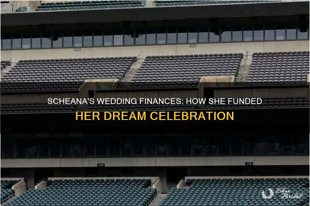 how did scheana pay for her wedding