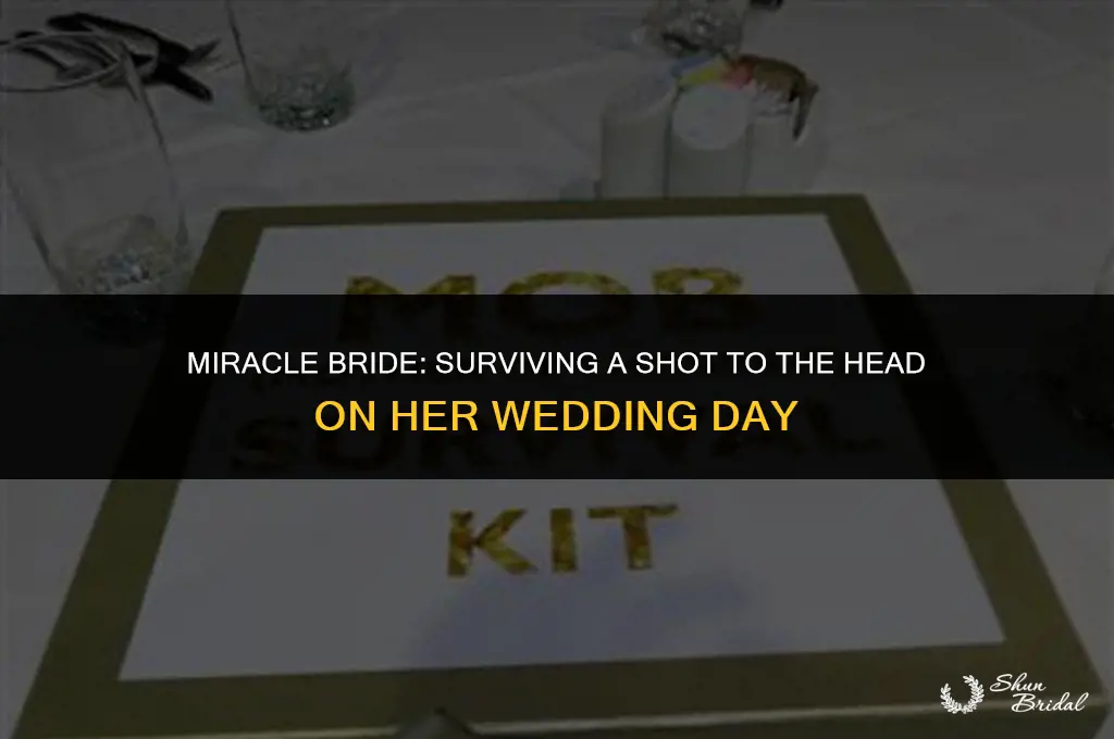 how did the bride survive being shot in the head