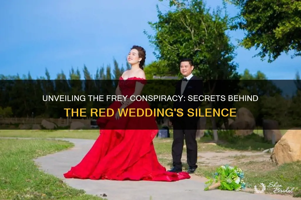 how did the freys keep the red wedding a secret