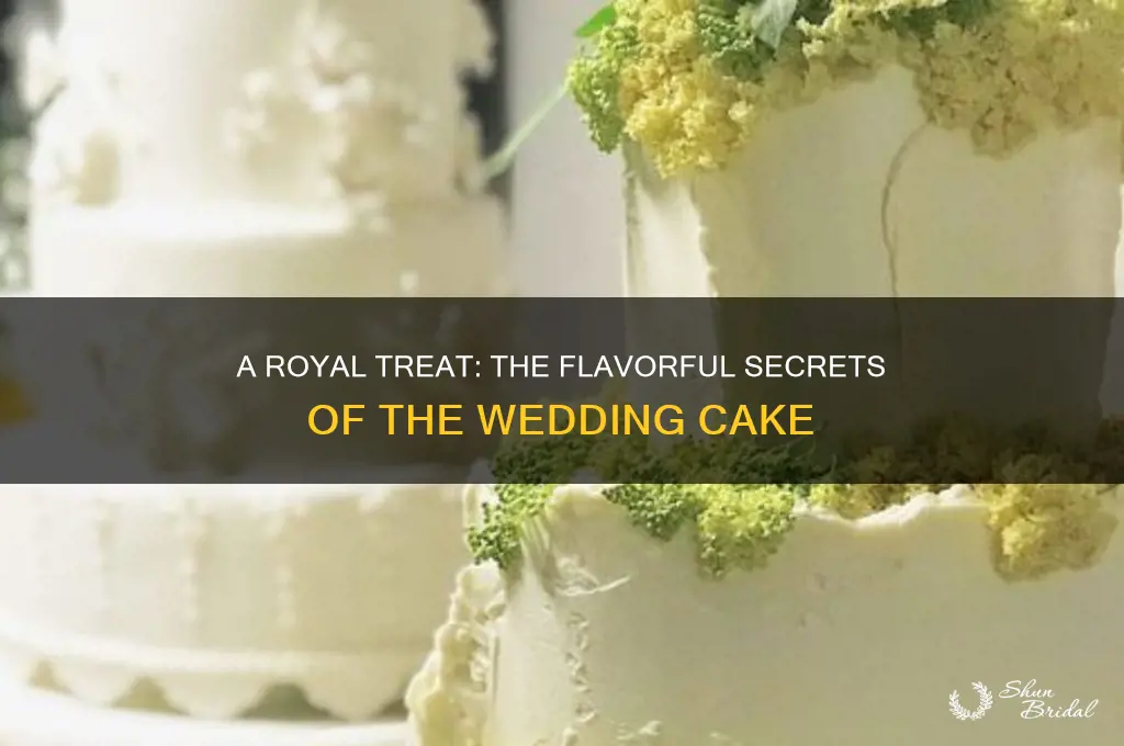 how did the royal wedding cake taste