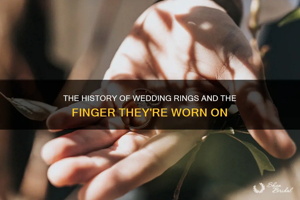 how did the wedding ring finger come about