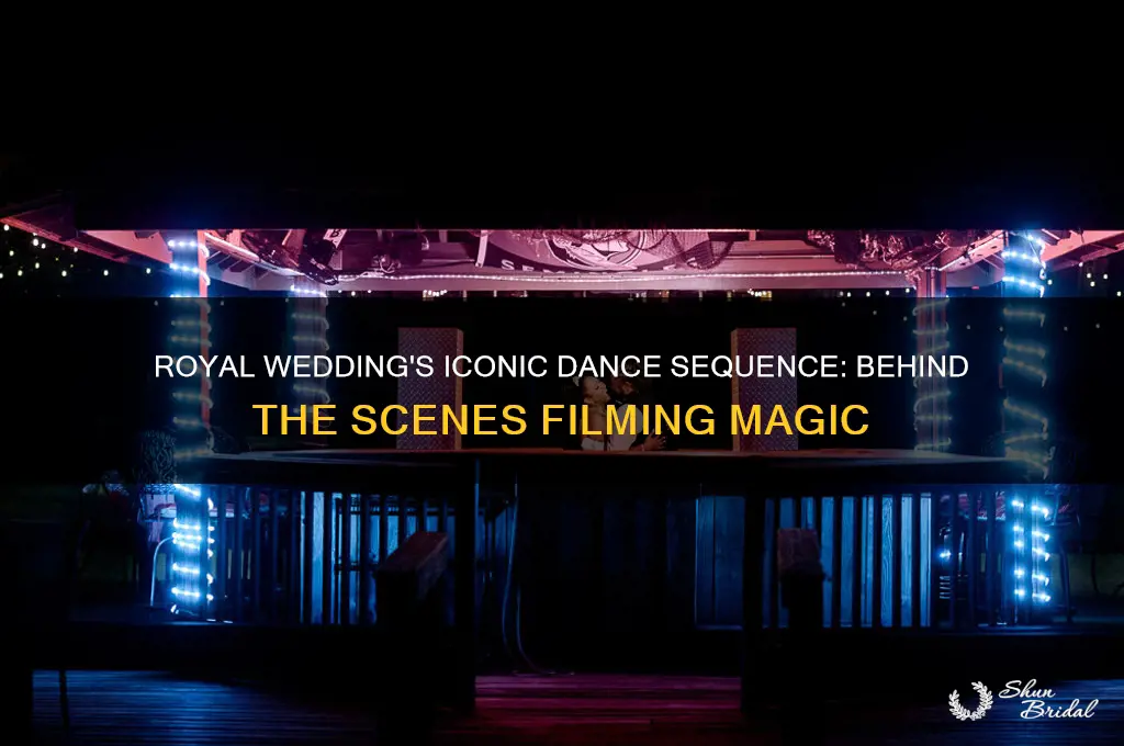 how did theu film dance sequence in royal wedding