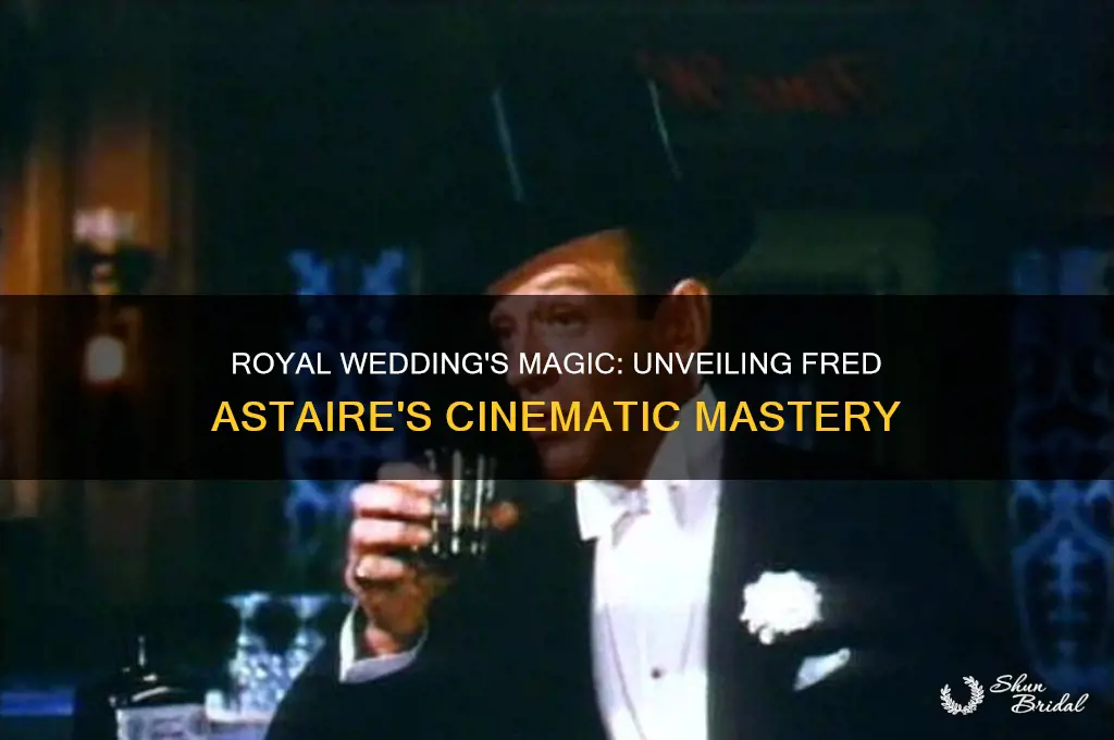 how did they film royal wedding fred astair