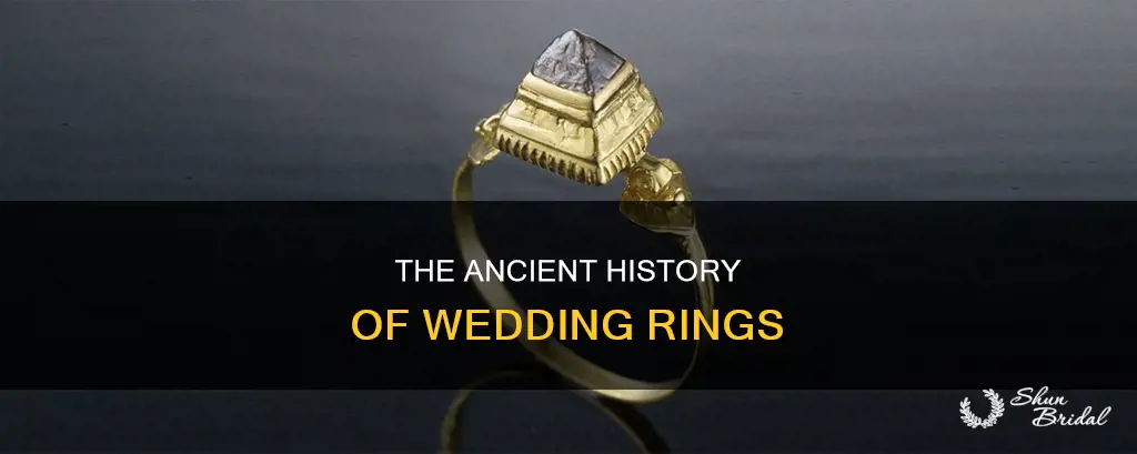 how did wedding rings come about