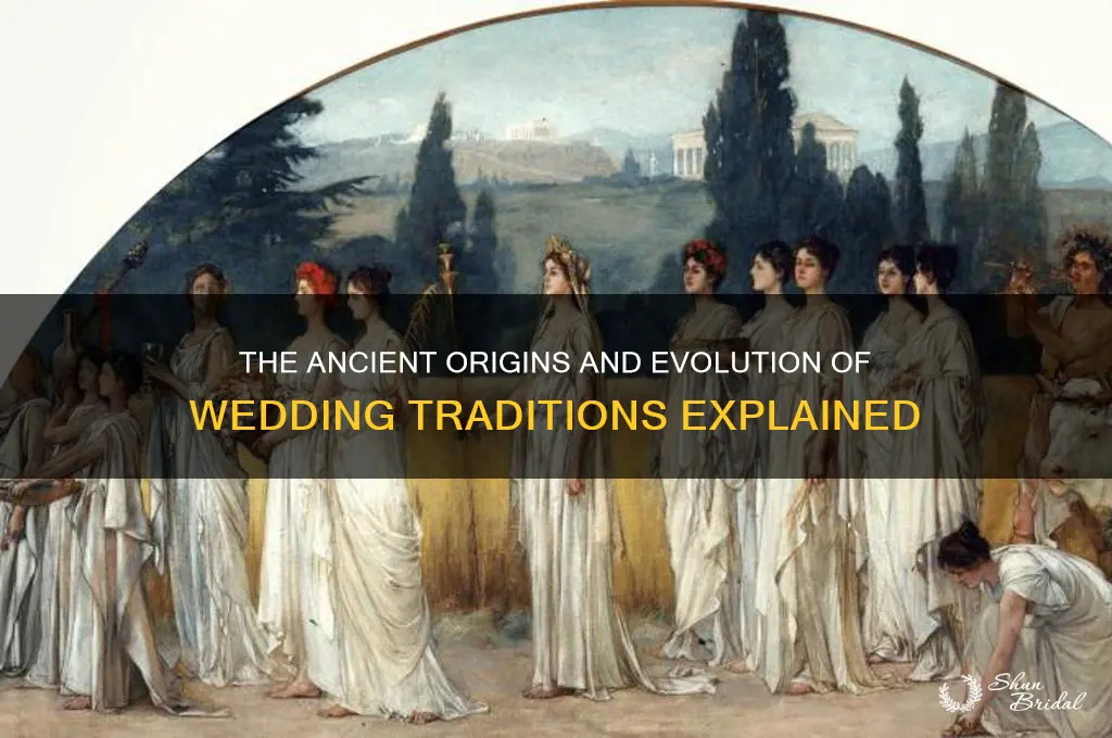 how did wedding start
