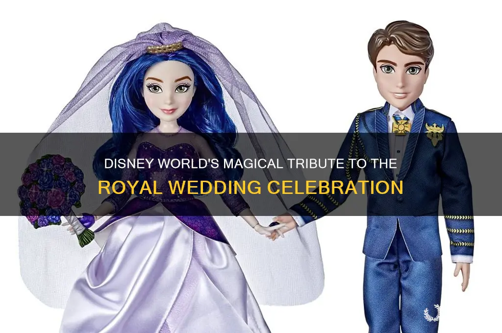 how disney world going to celebrate the royal wedding