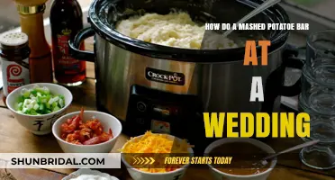 Creative Wedding Idea: Hosting a Fun Mashed Potato Bar for Guests