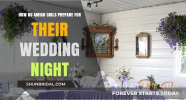 Amish Wedding Traditions: Preparing Young Brides for Their First Night