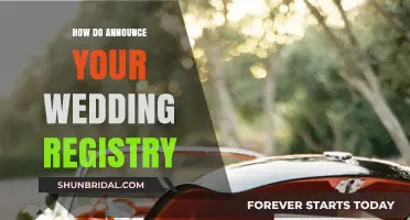 Share Your Wedding Registry: Tips and Tricks