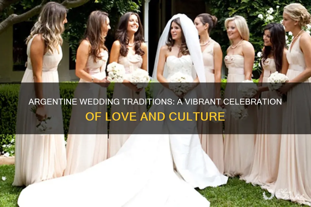 how do argentina celebrate weddings