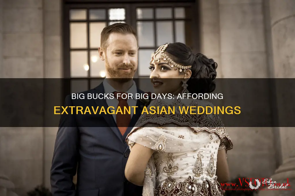 how do asian afford big weddings