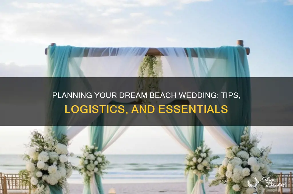 how do beach weddings work