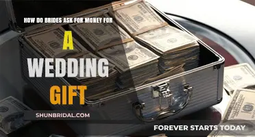 Elegant Ways Brides Can Request Cash Wedding Gifts Graciously