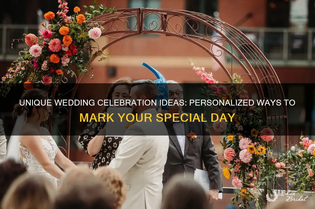 how do celebrate their wedding