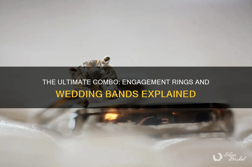 how do combo engagement rings and wedding bands work