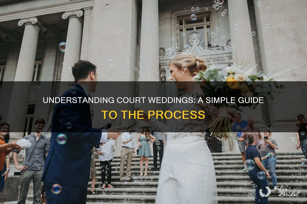 how do court weddings work