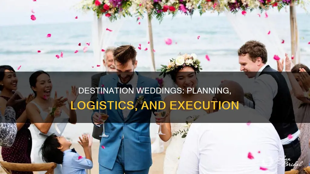 how do destination weddings work