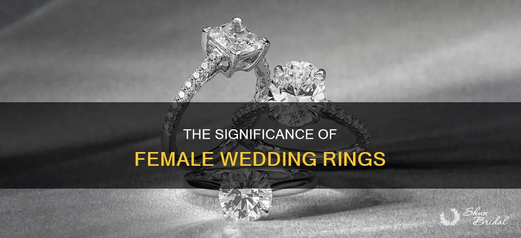 how do female wedding rings work