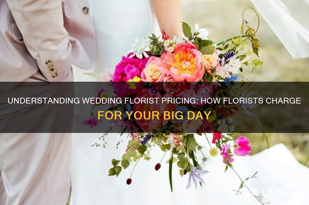how do florists charge for weddings