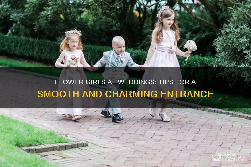 how do flower girls go down weddings