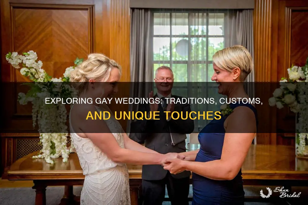 how do gay weddings work