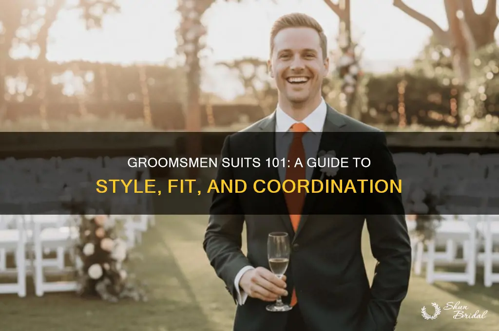 how do groomsmen suits work