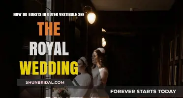 Royal Wedding View: Outer Vestibule Guests' Unique Perspective Explained