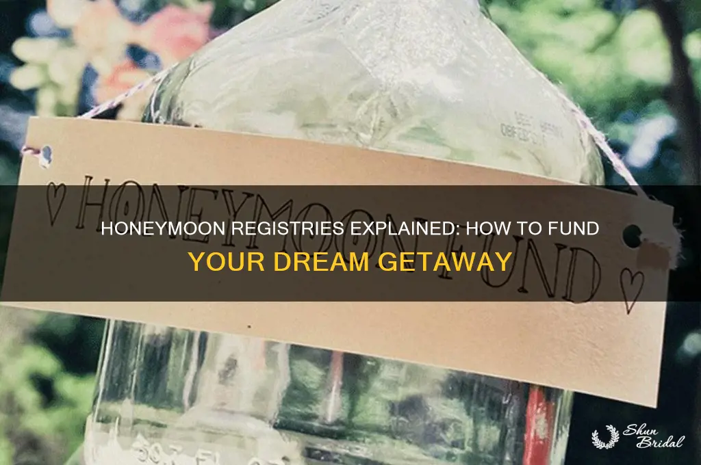 how do honeymoon registries work